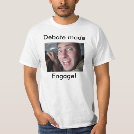 Debat T-shirt (Voorkant)