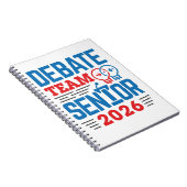 Debat Team Senior 2026 Notitieboek (Rechterzijde)