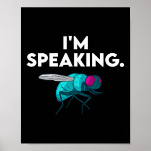 Debat voeren Vlieg Kamala Harris Ik Spreek  Poster