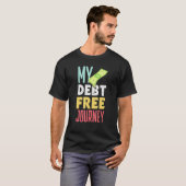 Debat Vrije Financiële Vrijheid Onafhankelijkheids T-shirt (Voorkant volledig)