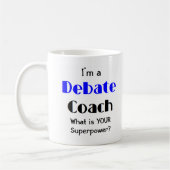 debatcoach koffiemok (Links)