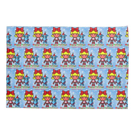 Debbie and Peg's Christmas Kussensloop (Achterkant)