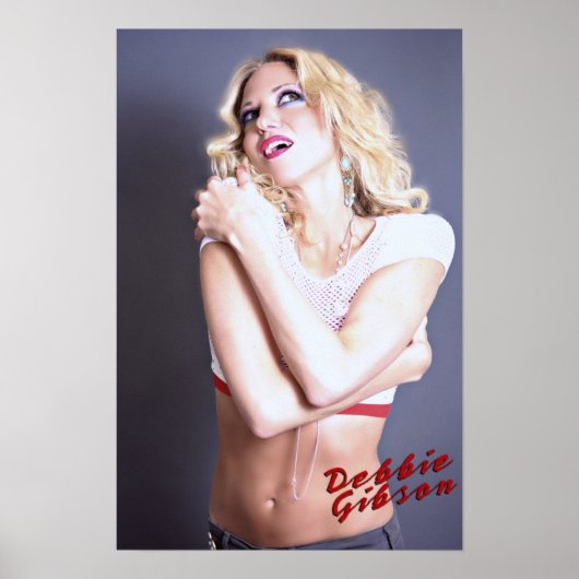 Debbie Gibson Pin-up Poster (Voorkant)