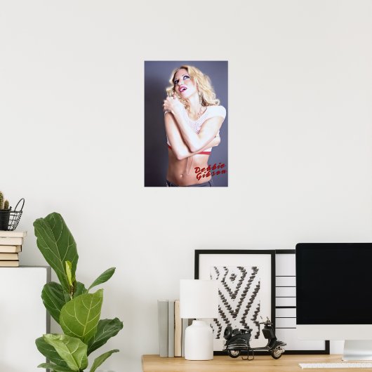Debbie Gibson Pin-up Poster (Thuiskantoor)