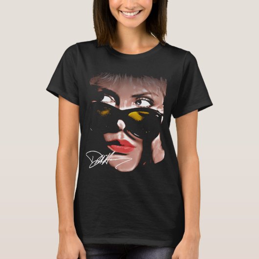Debbie Harry Face Blondie Band T-shirt (Voorkant)
