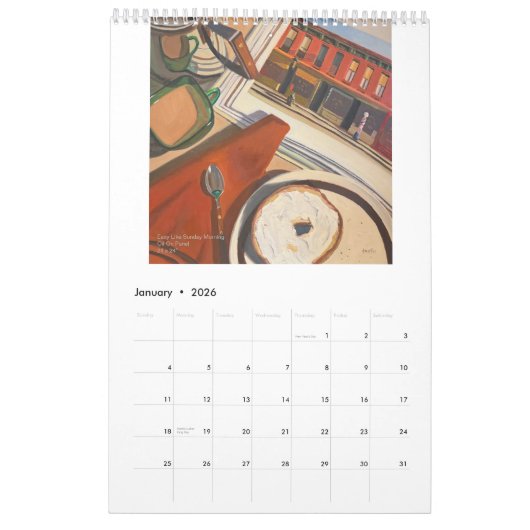 Debbie Mueller Art Kalender 2026 (Jan 2026)