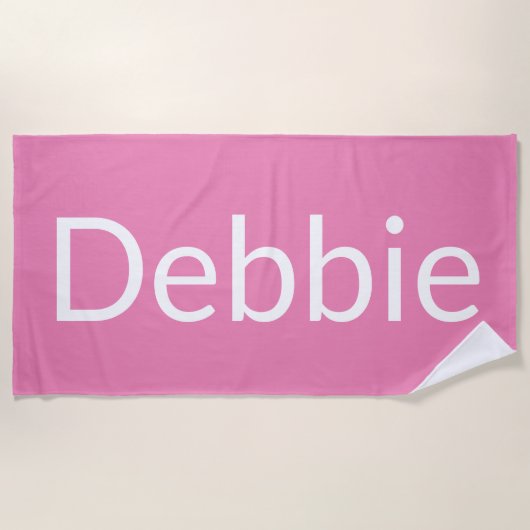 Debbie Strandlaken (Voorkant)