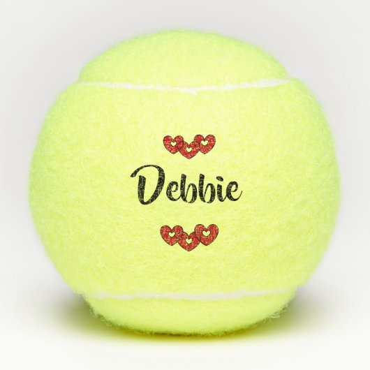 #Debbie tennisbal door dalDesignNZ Tennisballen (Voorkant)