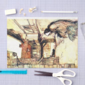 debetpapier voor oude dame uit het winkelboek tissuepapier (Craft)