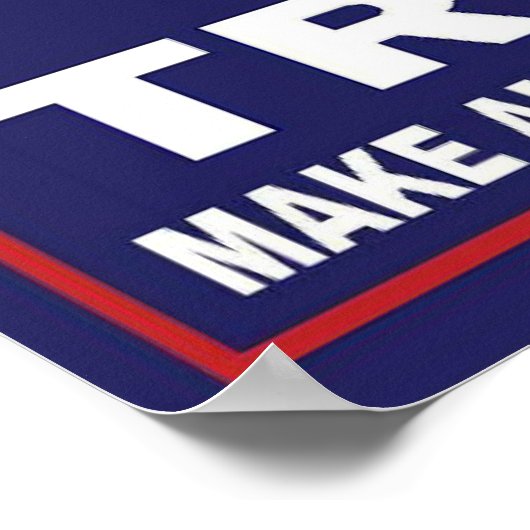 Debetreurenswaardige Poster (Hoek)