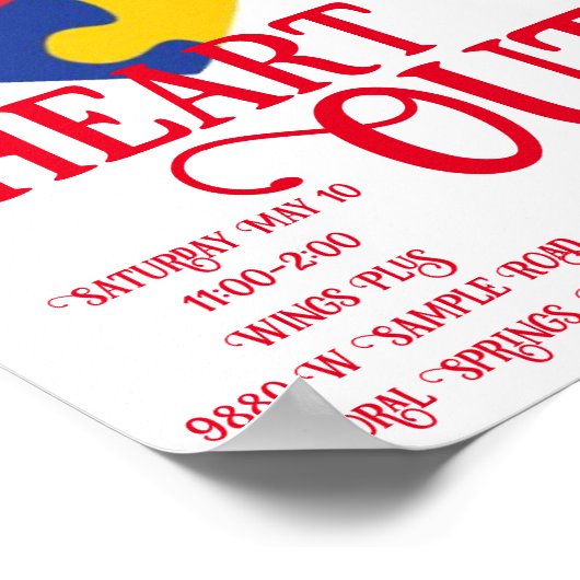 Debi, verf je hart! Poster (Hoek)