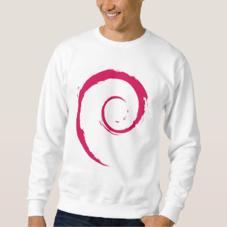 Debian Basic Sweatshirt, White Trui