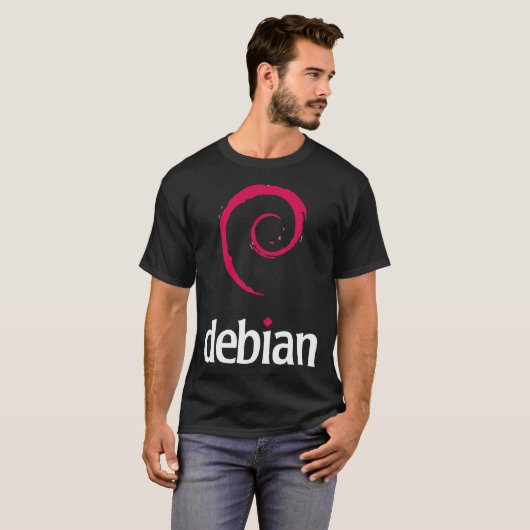 Debian Essential T-Shirt (Voorkant volledig)