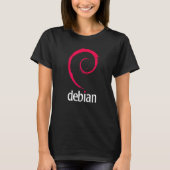 Debian Linux  Software Programmeurs Ontwikkelaars  T-shirt (Voorkant)