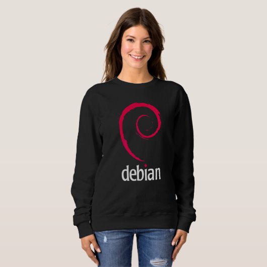 Debian Linux  Software Programmeurs Ontwikkelaars  Trui (Voorkant volledig)