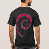 Debian Linux T-shirt (Achterkant)