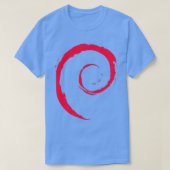 Debian Spiral Linux T-shirt (Design voorkant)