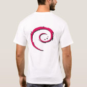 Debian T-shirt (Achterkant)