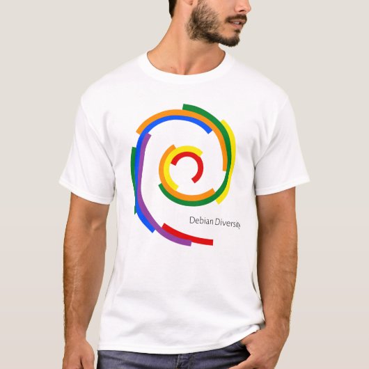 Debiële diversiteit t-shirt (Voorkant)