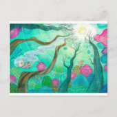 Debiet als water briefkaart (Voorkant)