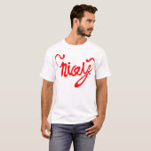 Debiet (rood) t-shirt (Voorkant volledig)