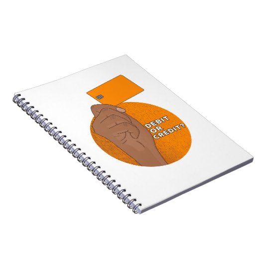 Debit of creditering notitieboek (Rechterzijde)