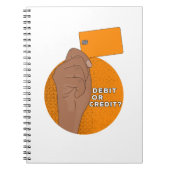 Debit of creditering notitieboek (Voorkant)