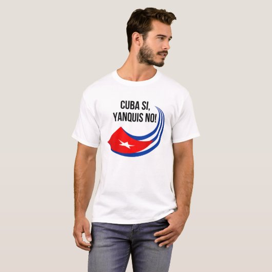 Deblokkeer Cuba T-shirt (Voorkant volledig)