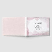 Debonair Blush Roze Bruiloft Gastenboek (Volledig)