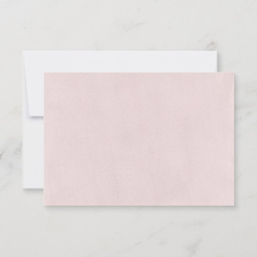 Debonair Blush Roze RSVP (Achterkant)