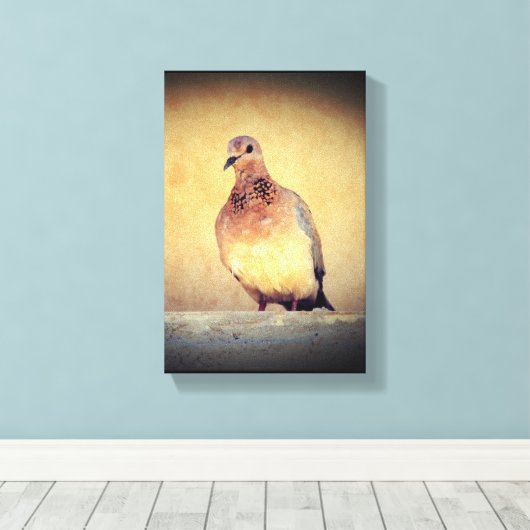 Debonair Dove Canvas Afdruk (Insitu (Houten vloer))