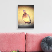 Debonair Dove Canvas Afdruk (Insitu (Woonkamer))