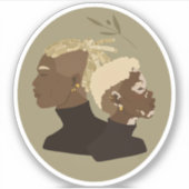 Debonair Duo Sticker (Voorkant)