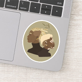 Debonair Duo Sticker