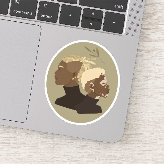 Debonair Duo Sticker (Detail)