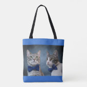 Debonair Kat Tote Bag (Achterkant)