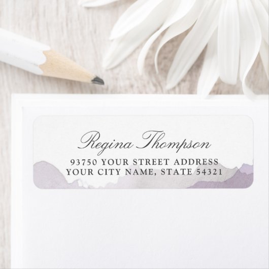 Debonair Lavendel Etiket (Insitu)