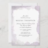 Debonair lavender Bridal Shower Kaart (Voorkant)