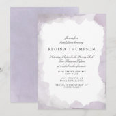 Debonair lavender Bridal Shower Kaart (Voorkant / Achterkant)