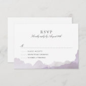 Debonair Lavender RSVP (Voorkant / Achterkant)