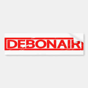 Debonair Stempel Bumpersticker