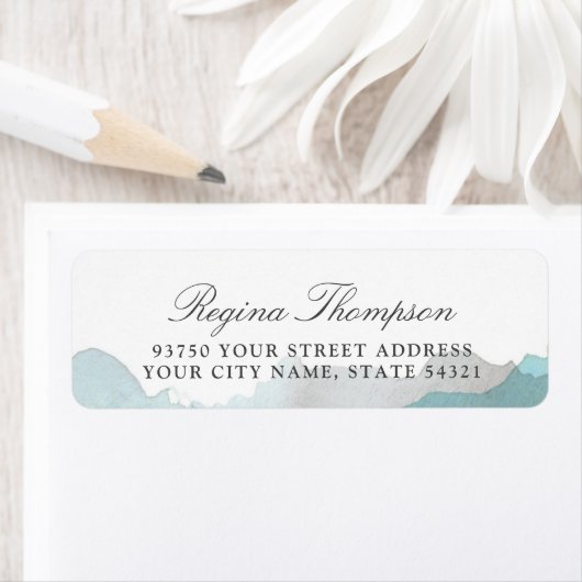 Debonair Turquoise Etiket (Insitu)