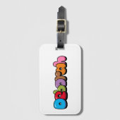 Deborah Bagagelabel (Voorkant (verticaal))