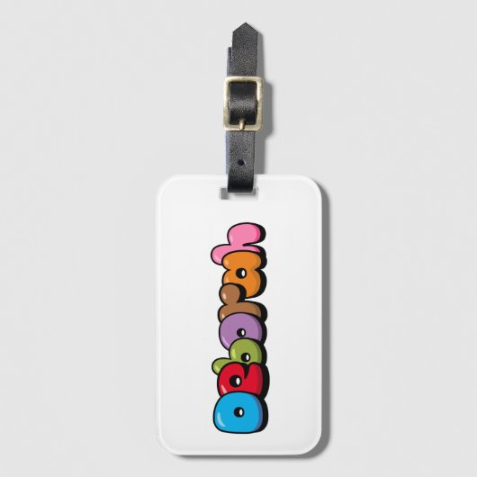 Deborah Bagagelabel (Voorkant (verticaal))