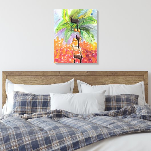 Deborah Canvas Afdruk (Insitu (Slaapkamer))