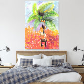 Deborah Canvas Afdruk (Insitu (Slaapkamer))