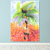 Deborah Canvas Afdruk (Insitu (Houten vloer))