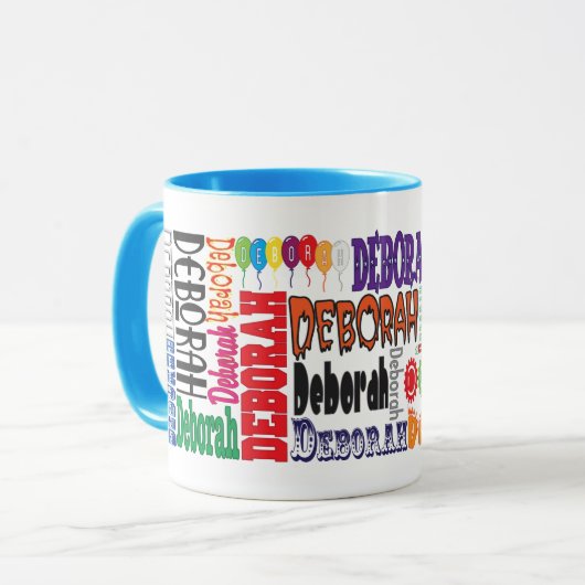 Deborah Coffee Mok (Voorkant links)