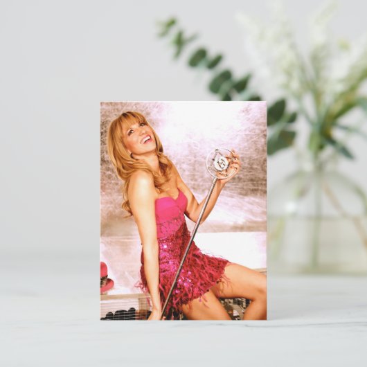 Deborah Gibson Briefkaart (Staand voorkant)