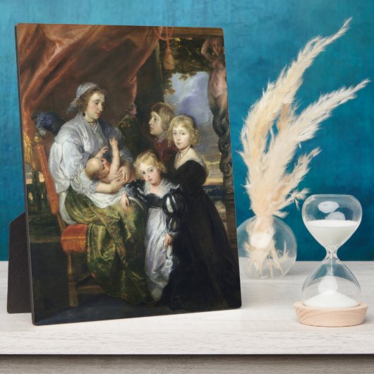 Deborah Kip en haar kinderen Fotoplaat (Zijkant)